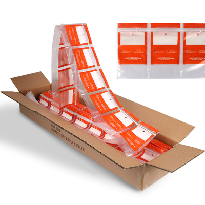 ποιότητας  Autobag Mahcine 0.05MM Ldpe Sidepouch With Ziplock εργοστάσιο