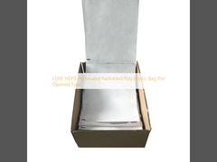 LDPE HDPE Διάτρητη Πλαστική Σακούλα Πολυαιθυλενίου Fanfolded Προ-Ανοιχτού Τύπου