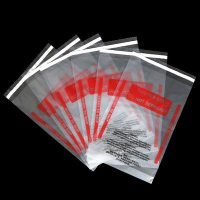 40 LDPE μικρού πλαστικές αυτοκόλλητες τσάντες με την προειδοποίηση ασφυξίας