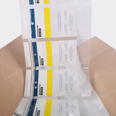 50-100 LDPE μικρού πλαστικές Ziplock τσάντες για την αυτοματοποιημένη ορμή SidePouch